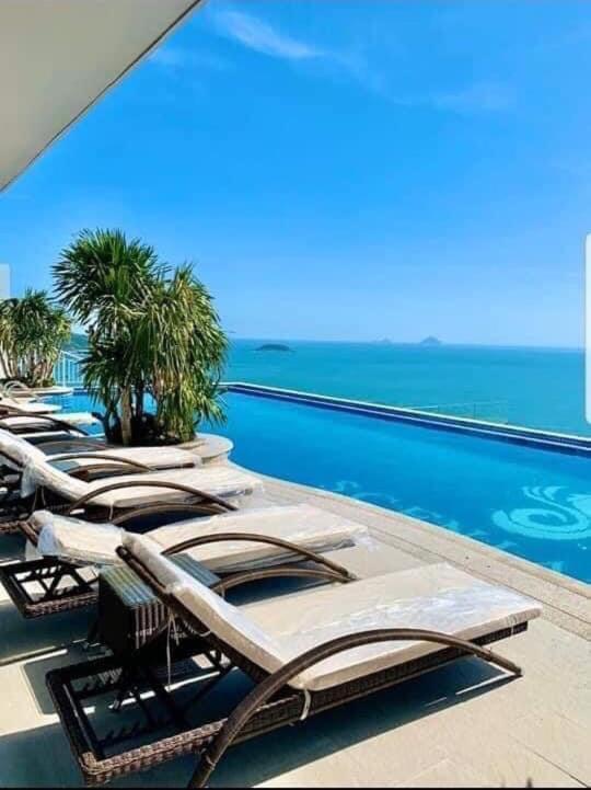 A Sea View Beautiful Studio Apartment Nha Trang Bagian luar foto